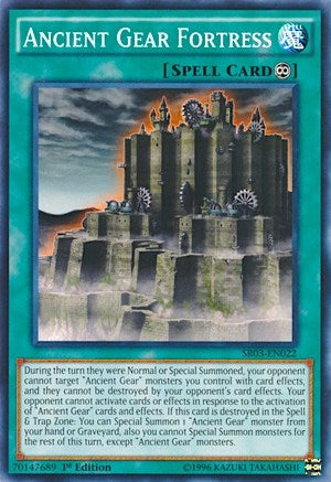 Ancient Gear Fortress (SR03-EN022) [SR03]