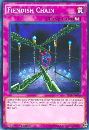 Fiendish Chain (SR03-EN036) [SR03]