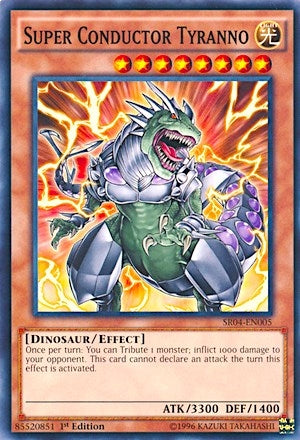 Super Conductor Tyranno (SR04-EN005) [SR04]