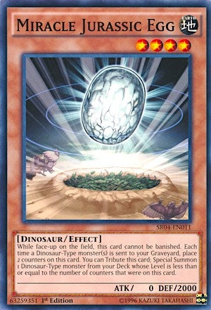 Miracle Jurassic Egg (SR04-EN011) [SR04]