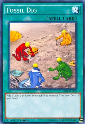 Fossil Dig (SR04-EN022) [SR04]
