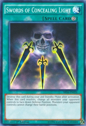 Swords of Concealing Light (SR04-EN026) [SR04]