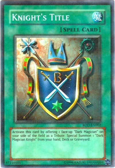 Knights Title Reshef of Destruction Super Rare (ROD-EN002) [VDP]