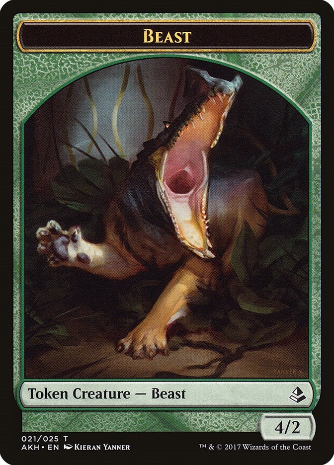 Beast Token (21) [AKH]