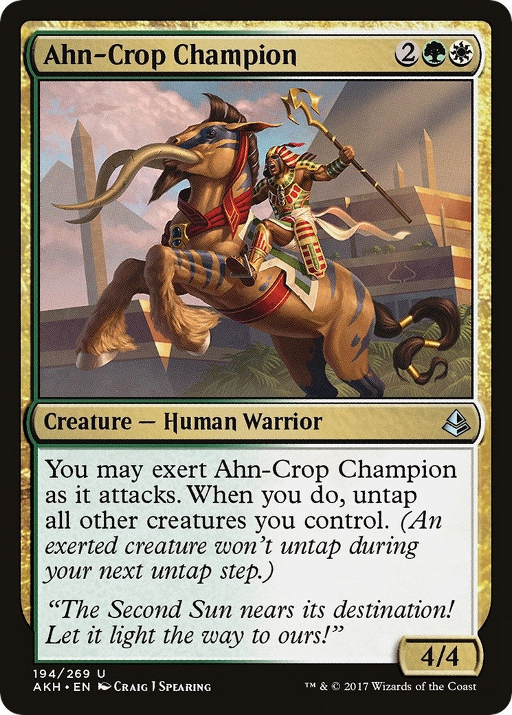 Ahn Crop Champion (194) [AKH]