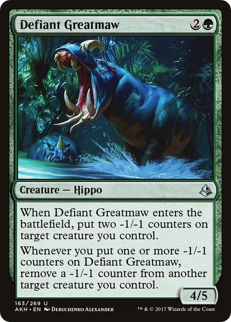 Defiant Greatmaw (163) [AKH]