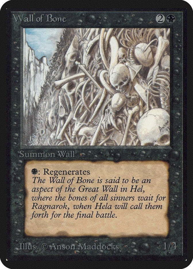 Wall of Bone [LEA]