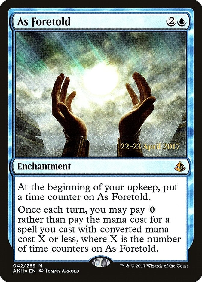 As Foretold (42) [PRE]