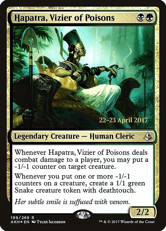 Hapatra Vizier of Poisons (199) [PRE]