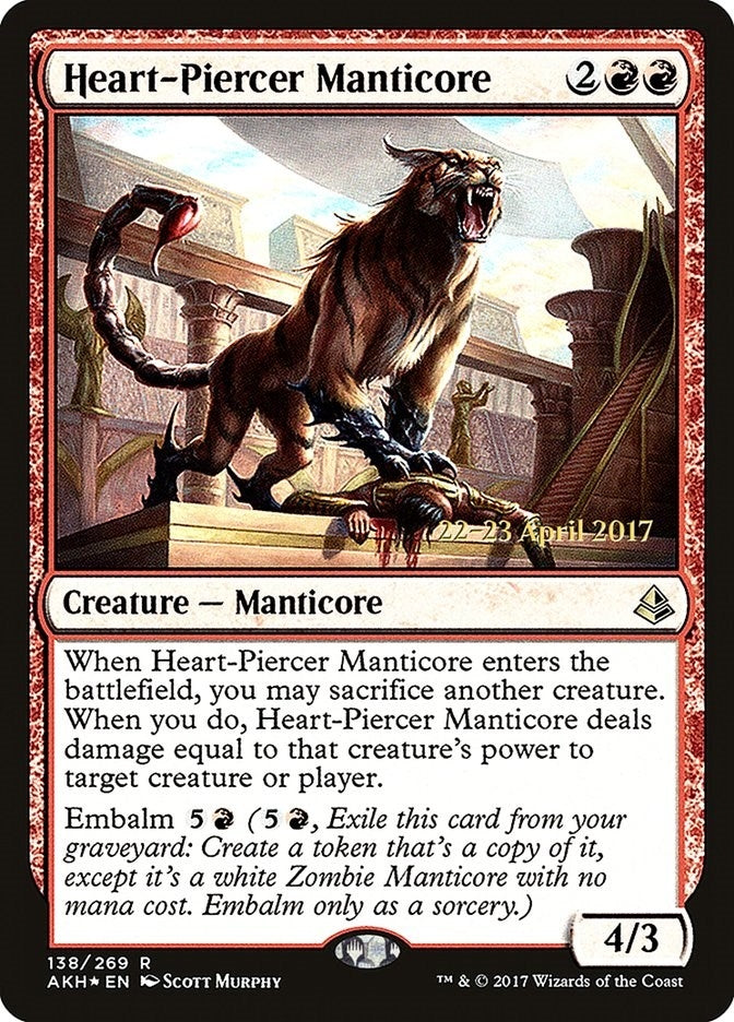 Heart Piercer Manticore (138) [PRE]