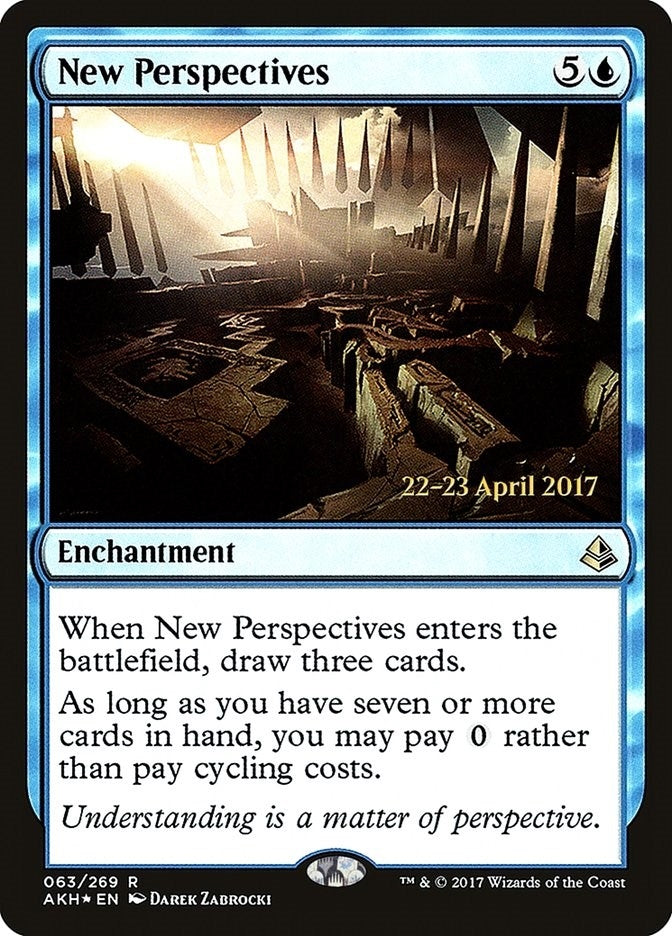 New Perspectives (63) [PRE]
