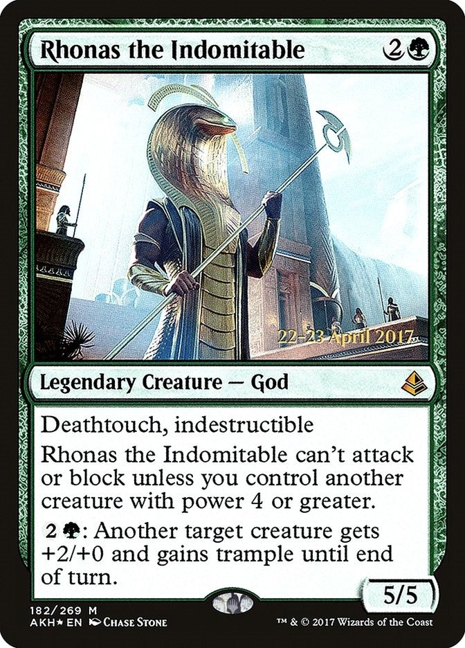 Rhonas the Indomitable (182) [PRE]