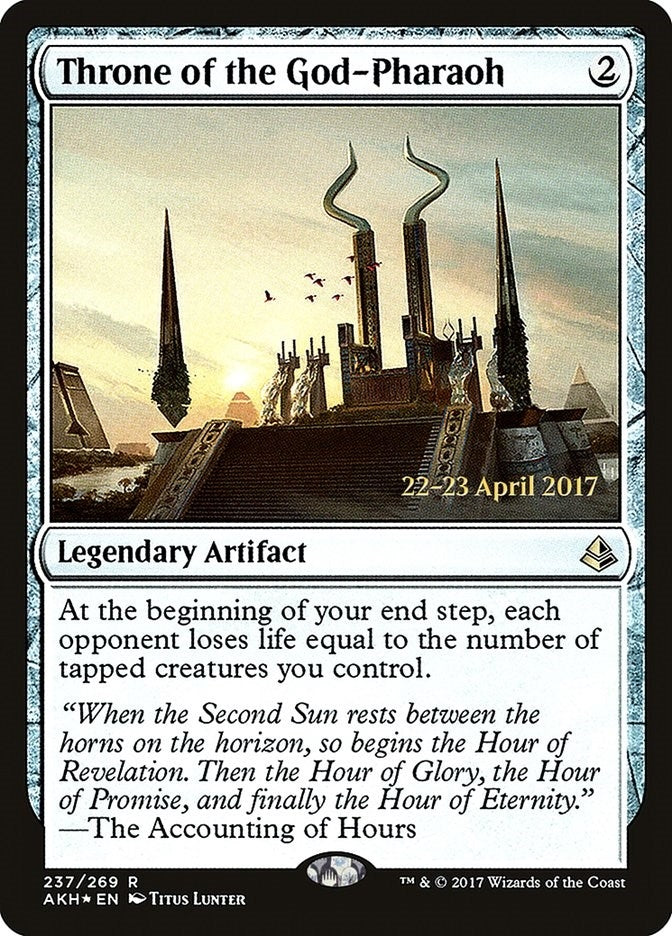 Throne of the God Pharaoh (237) [PRE]