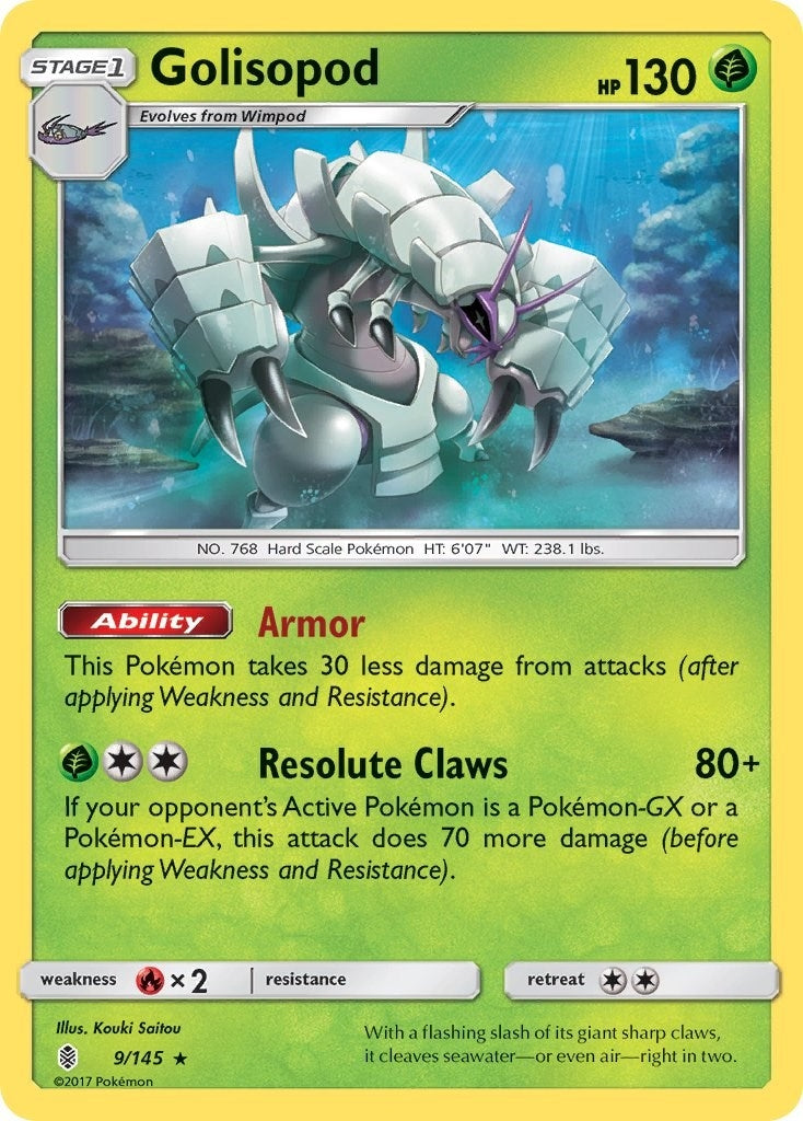 Golisopod (9/145) (SM - Guardians Rising)