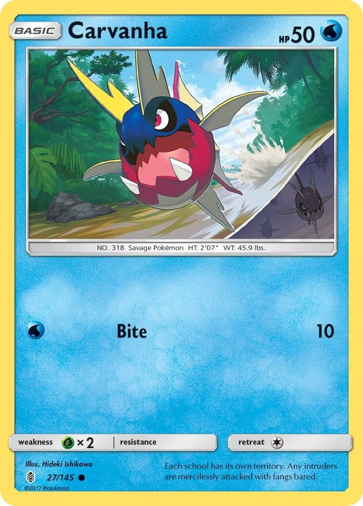 Carvanha (27/145) [SM02]