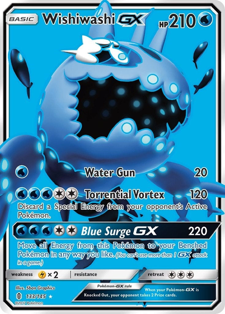Wishiwashi GX Full Art (133/145) [SM02]