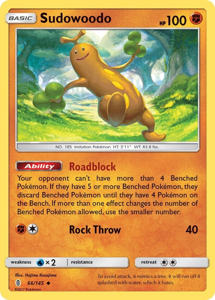 Sudowoodo (66/145) [SM02]