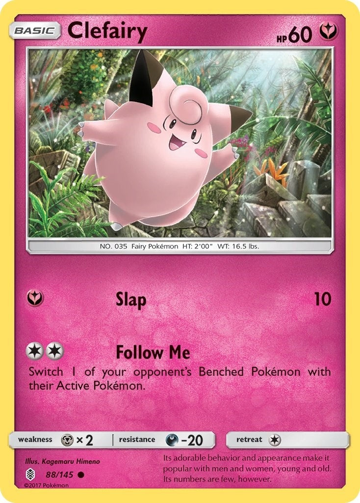 Clefairy (88/145) (SM - Guardians Rising)