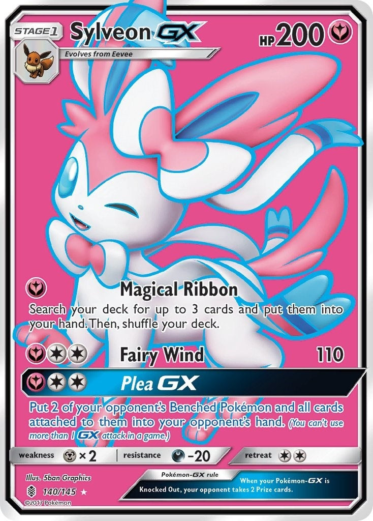 Sylveon GX Full Art (140/145) [SM02]