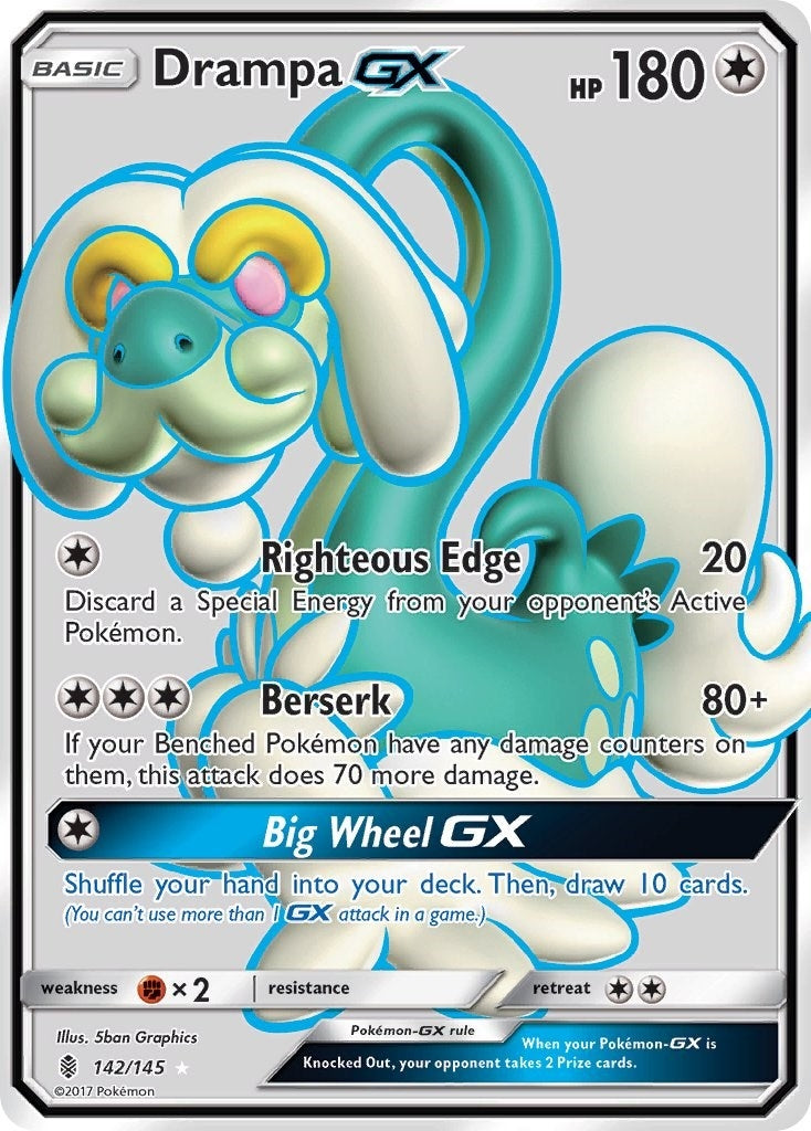 Drampa GX Full Art (142/145) [SM02]