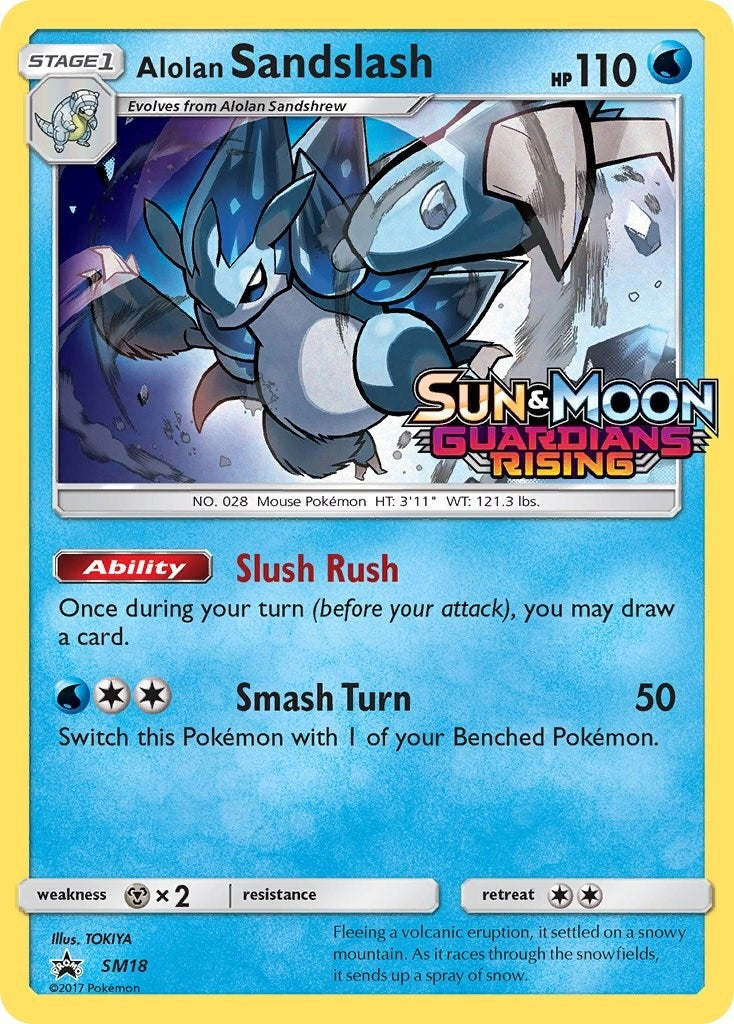 Alolan Sandslash SM18 Prerelease (SM18) [SMP]