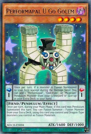 Performapal U Go Golem (MACR-EN004) [MACR]