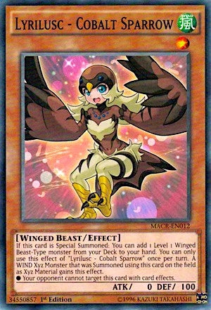 Lyrilusc Cobalt Sparrow (MACR-EN012) [MACR]