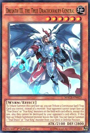 Dreiath III the True Dracocavalry General (MACR-EN023) [MACR]