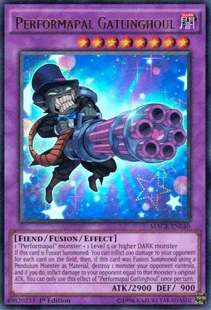Performapal Gatlinghoul (MACR-EN040) [MACR]