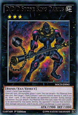 D D D Stone King Darius (MACR-EN045) [MACR]