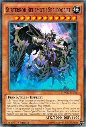 Subterror Behemoth Speleogeist (MACR-EN084) [MACR]