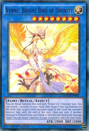 Vennu Bright Bird of Divinity (MACR-EN097) [MACR]