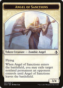 Angel of Sanctions Drake Double Sided Token (1 // 18) [AKH]