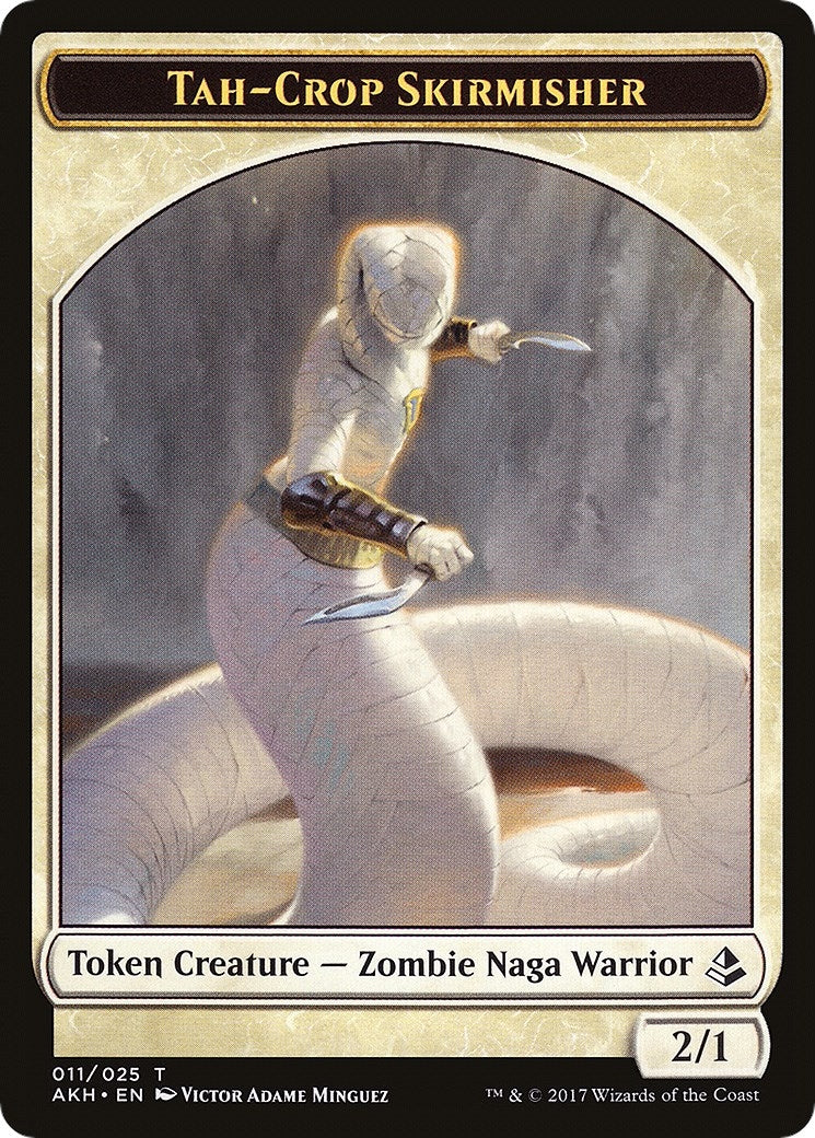 Tah Crop Skirmisher Cat Double Sided Token (11 // 16) [AKH]
