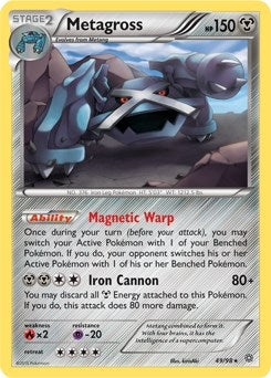 Metagross 49 98 XY Ancient Origins (049/098) [PR]