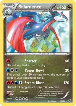 Salamence 57 108 (057/108) [PR]