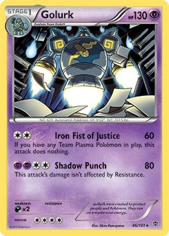 Golurk - 46/101 (BW Plasma Blast) (046/101) (Deck Exclusives)