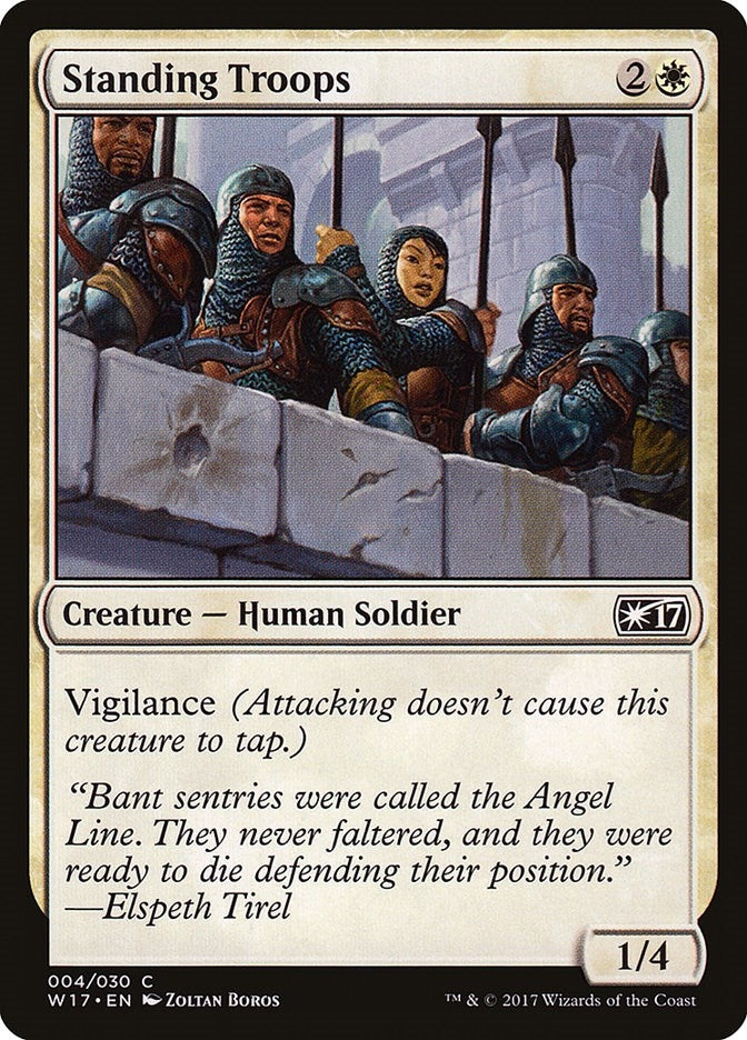 Standing Troops (4) [W17]