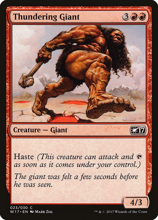 Thundering Giant (23) [W17]