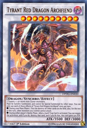 Tyrant Red Dragon Archfiend (DPDG-EN030) [DPDG]