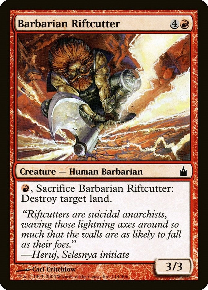 Barbarian Riftcutter (114) [RAV]