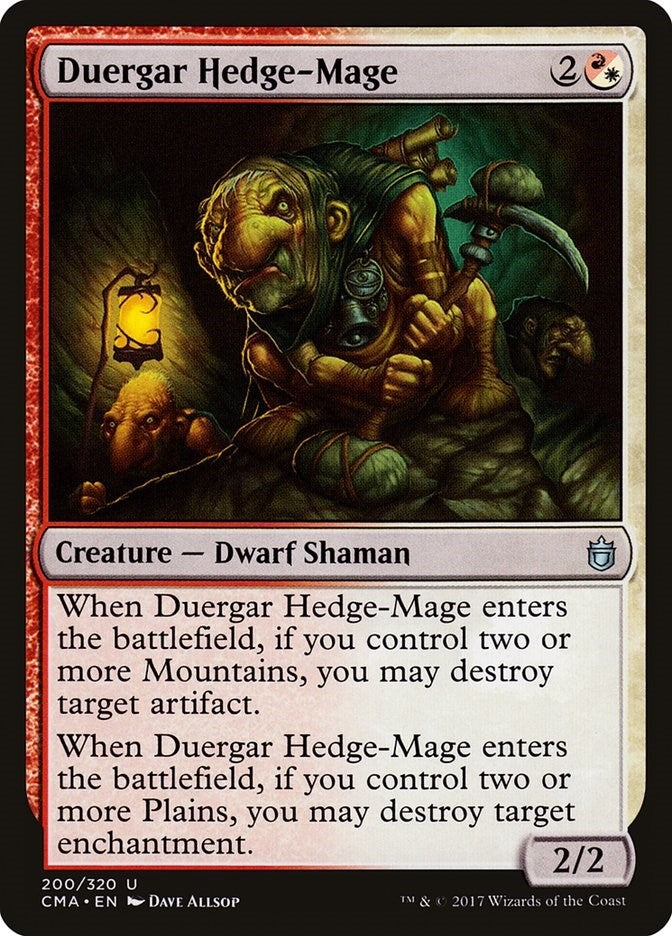 Duergar Hedge Mage (200) [CMA]