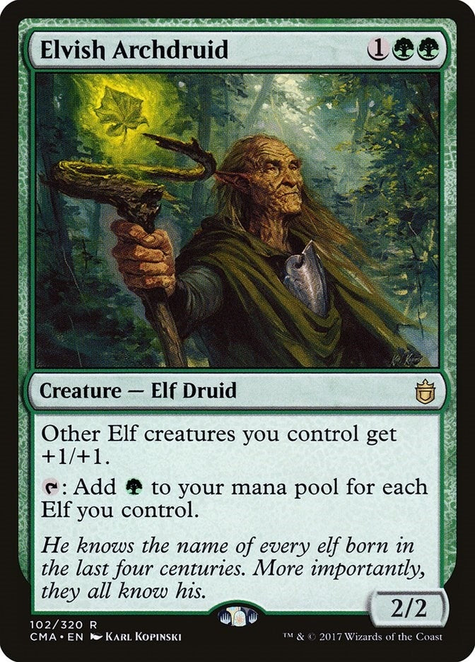 Elvish Archdruid (102) [CMA]