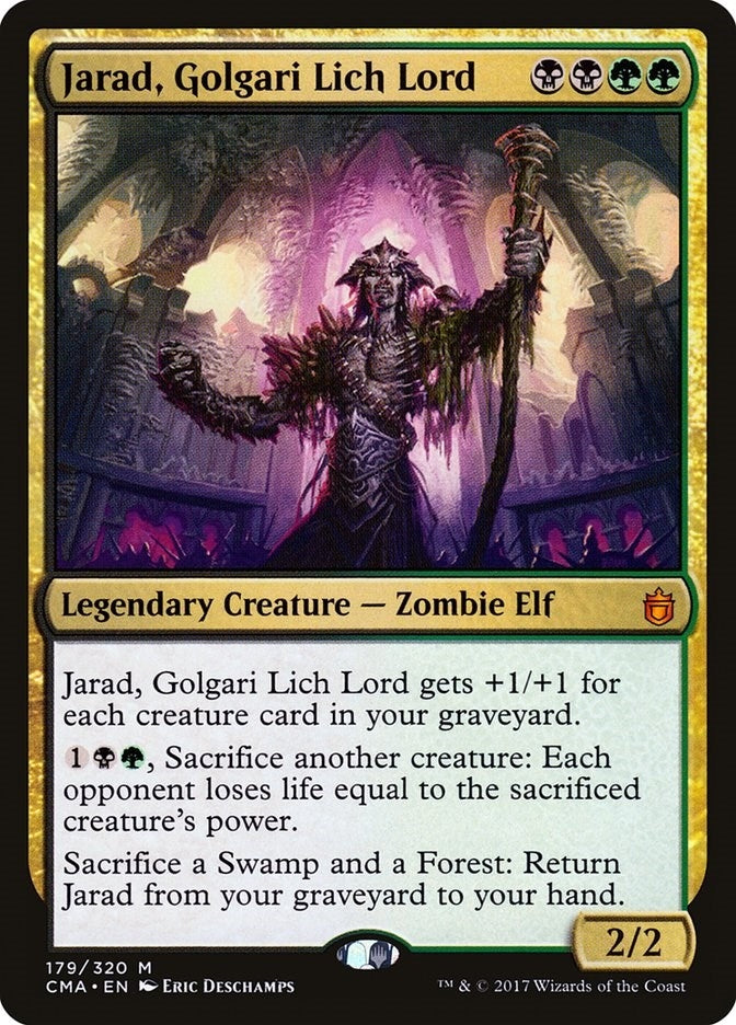 Jarad Golgari Lich Lord (179) [CMA]