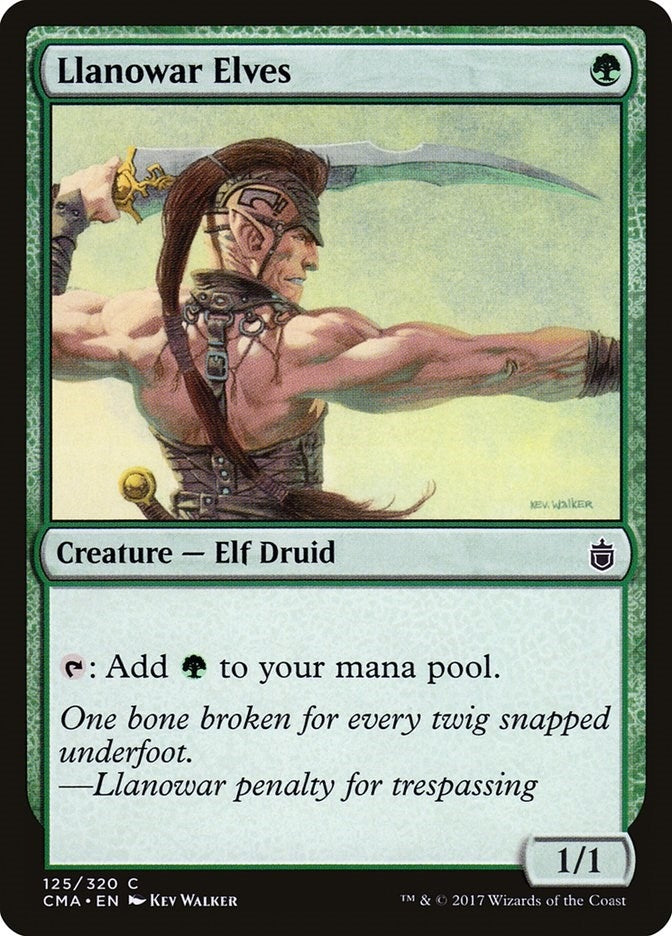 Llanowar Elves (125) [CMA]