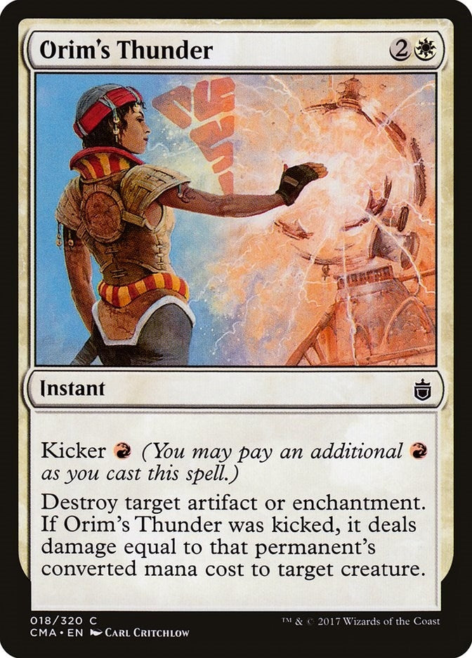 Orims Thunder (18) [CMA]