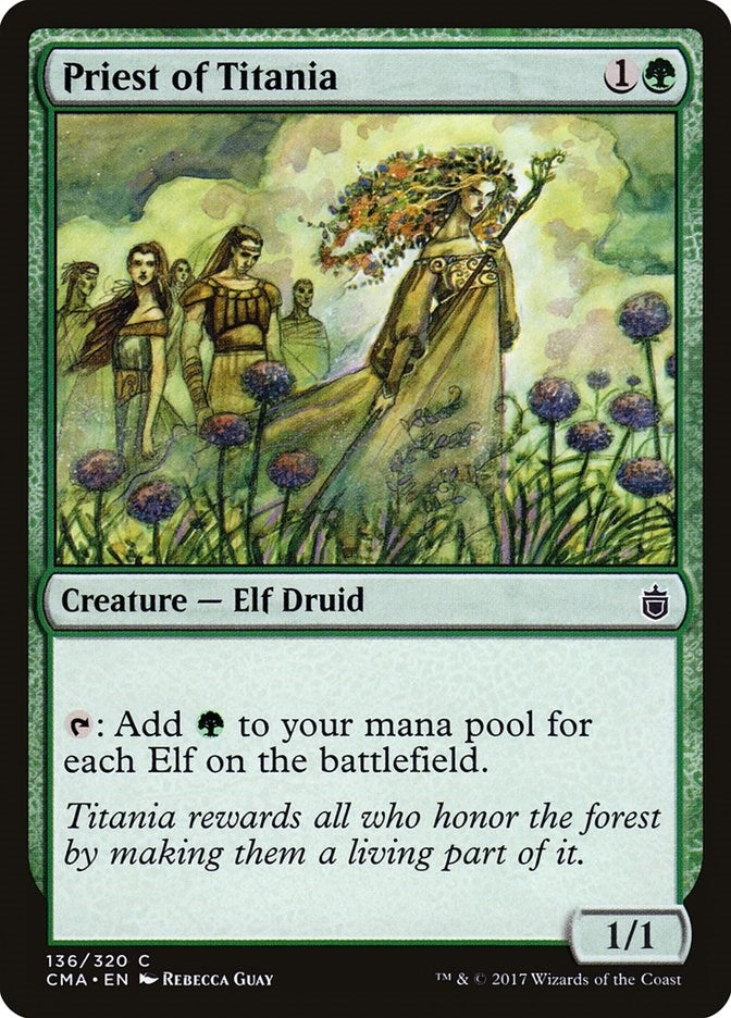 Priest of Titania (136) [CMA]