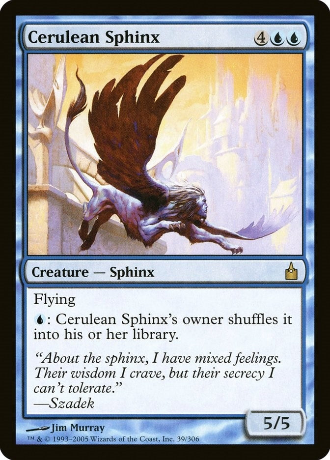 Cerulean Sphinx (39) [RAV]