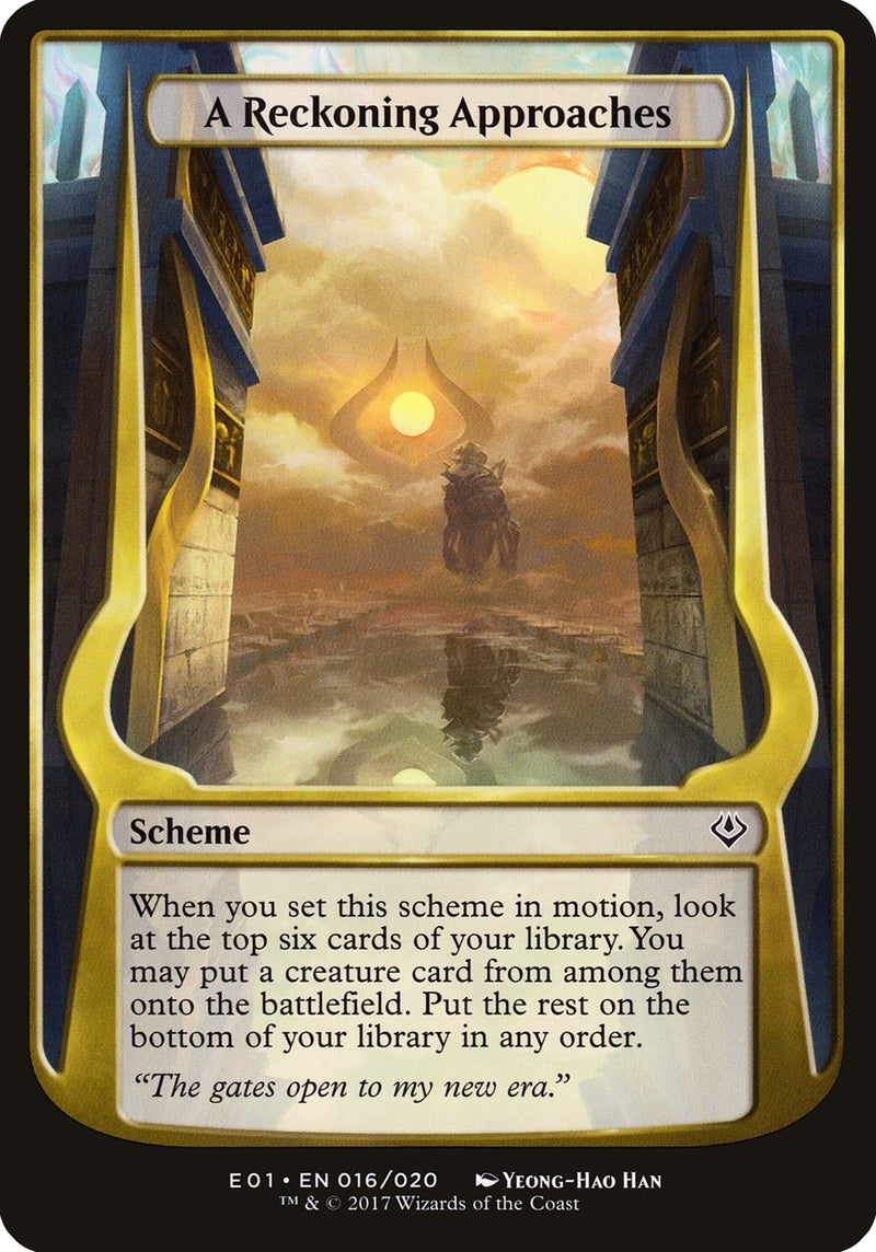 A Reckoning Approaches Archenemy Nicol Bolas (16) [OVER]