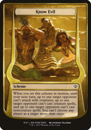 Know Evil Archenemy Nicol Bolas (8) [OVER]